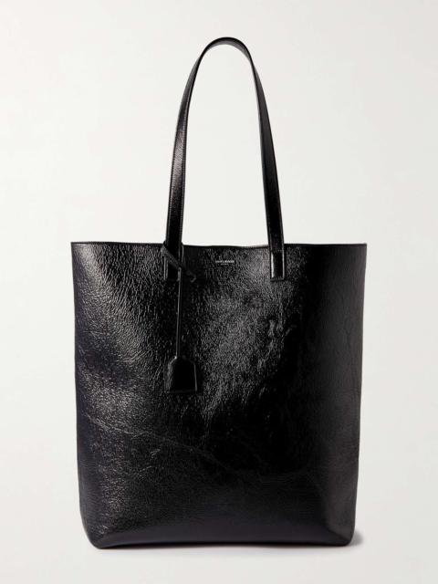 SAINT LAURENT BOLD SHOPPING BAG IN GRAINED LEATHER | REVERSIBLE