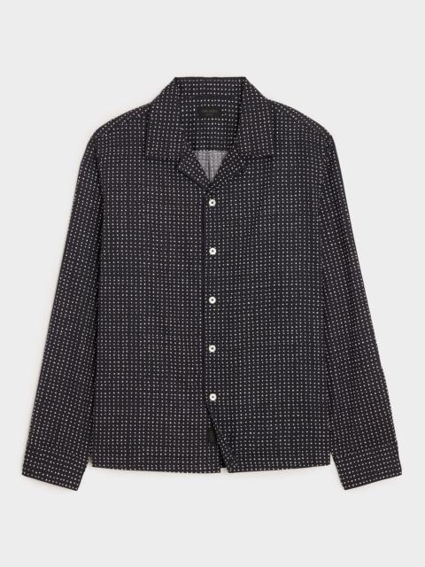 TODD SNYDER Summerweight Camp Collar Shirt