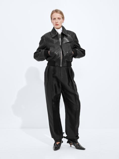Bottega Veneta Intrecciato Leather Blouson