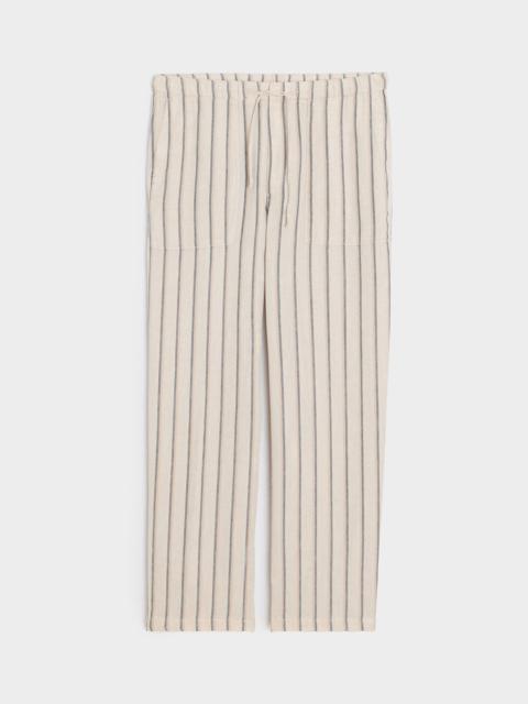 TODD SNYDER Relaxed Linen Beach Pant