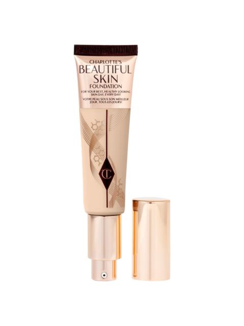 Charlotte Tilbury Beautiful Skin Medium Coverage Liquid Foundation with Hyaluronic Acid