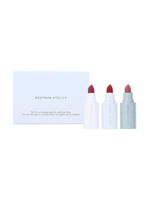 Westman Atelier Petite Lip Suede Matte Lipstick Trio
