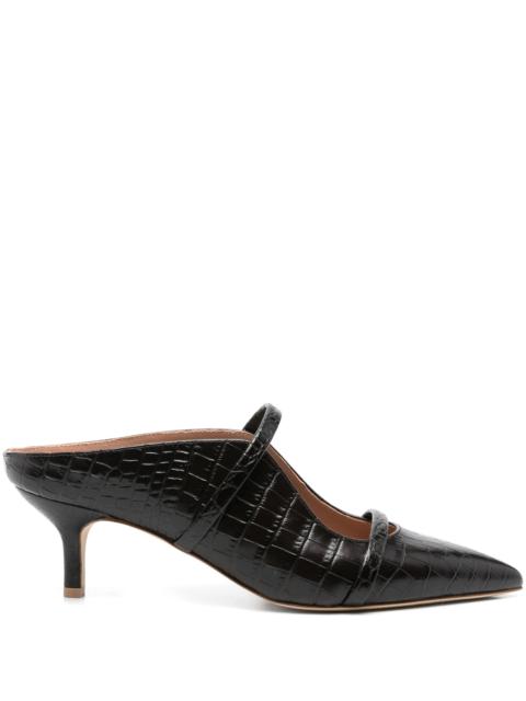 MALONE SOULIERS Malone Souliers 60mm Maureen Pointed Strap Mules