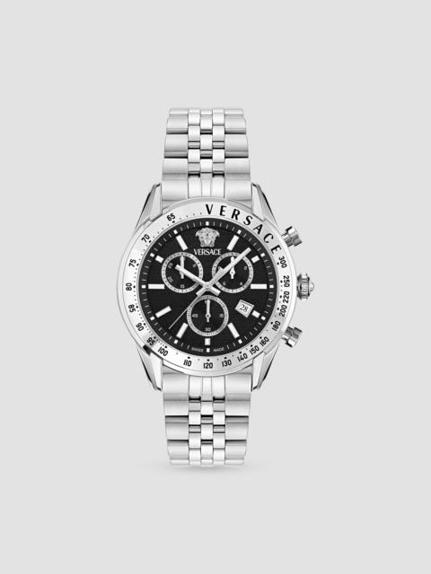 VERSACE Men's Chrono Master Stainless Steel Chronograph Watch/44MM - Stainless Steel