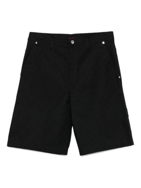 GUCCI button-fly cotton shorts