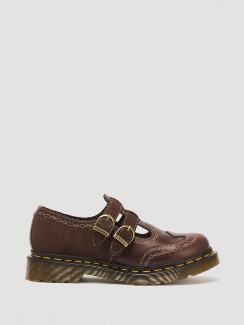 Dr. Martens 8065 Desert Rodeo Leather & Suede Mary Jane Shoes