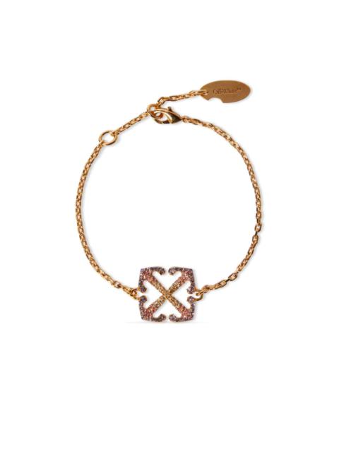 Off-White Arrows crystal-embellished bracelet