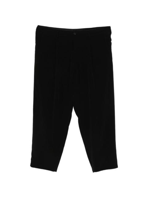 Yohji Yamamoto front-pleat trousers