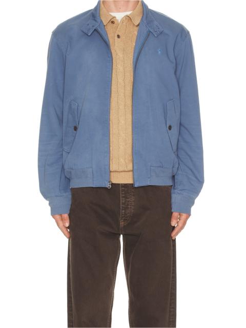 WHO DECIDES WAR Polo Ralph Lauren Montauk Chino Bedford Knit Rib Lined Windbreaker