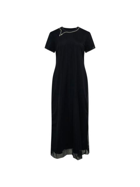 Simone Rocha Layered Liquid Dress