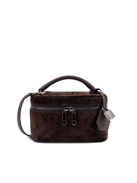Brunello Cucinelli suede tote bag