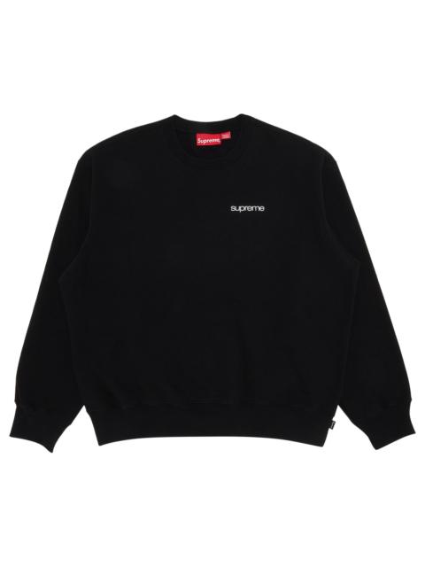 Supreme NYC Crewneck 'Black'