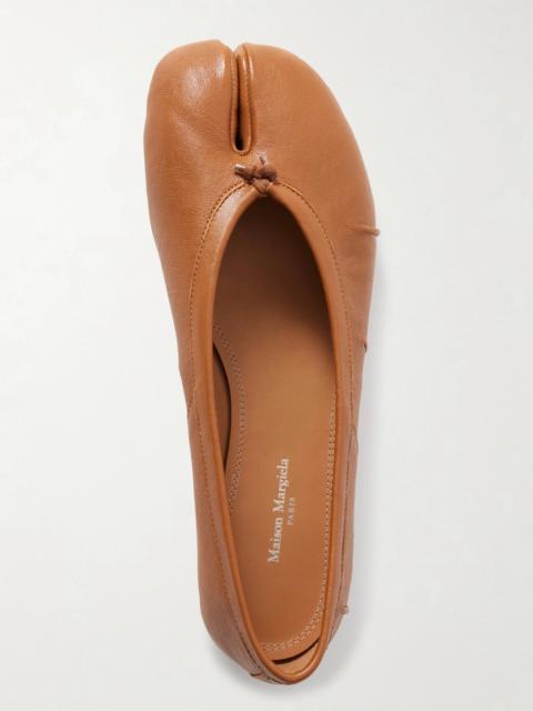 Maison Margiela Tabi Split-toe Leather Ballet Flats