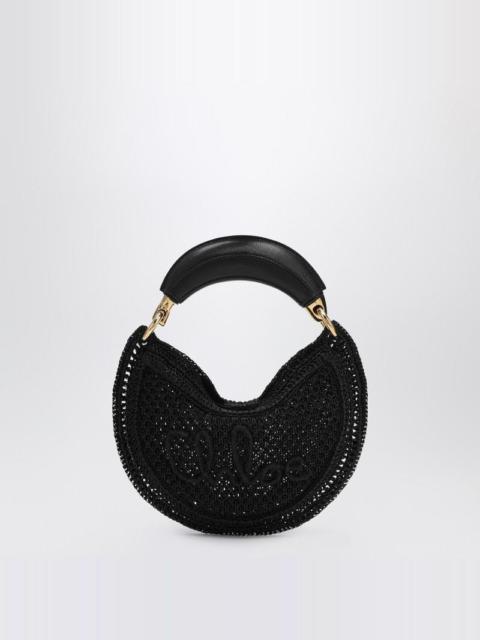 Chloé Chloé Mini Summer Banana Hobo Bag In Crochet With