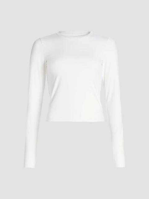 SPLITS59 Women's Airweight Lite Long-Sleeve T-Shirt - White
