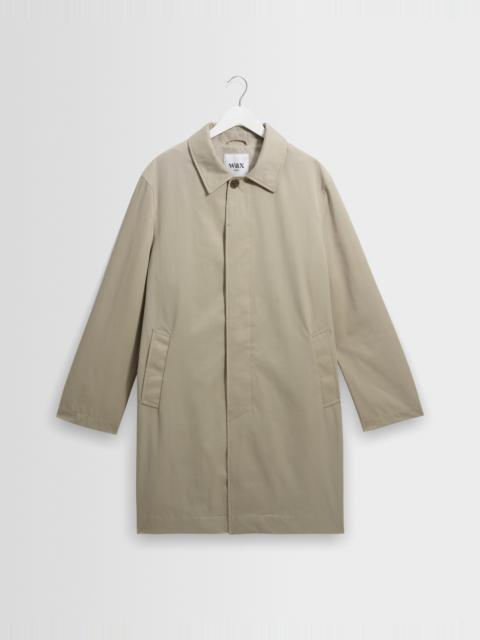 Wax London Navarino - Stone Water Repellent Twill Mac