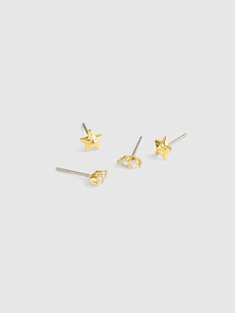 Madewell Star Stud Earring Set