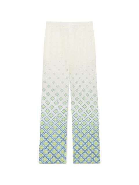 CASABLANCA Degrade Monogram Trousers
