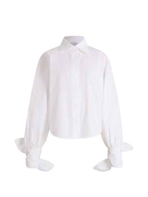 PATOU Patou Bow-sleeve Blouse