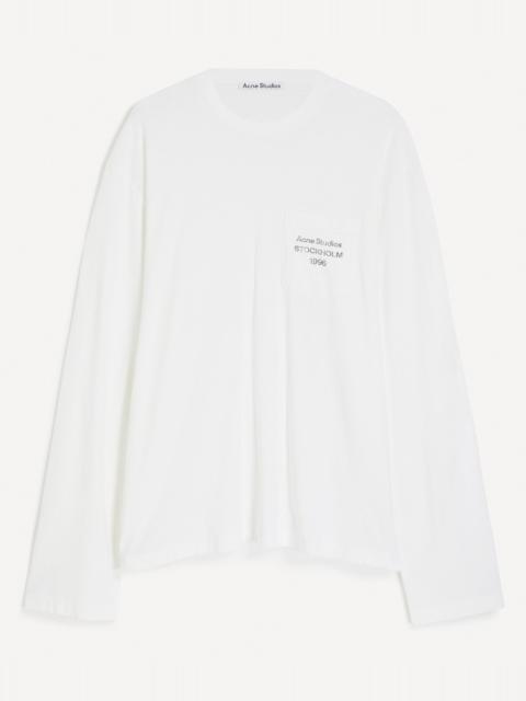 Optic White Relaxed Logo Pocket T-Shirt