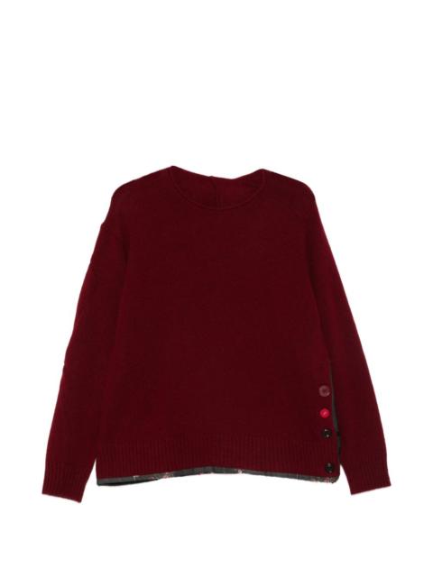 UNDERCOVER button-detail sweater