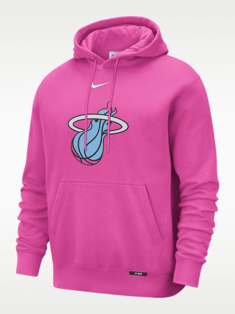 Nike Miami Heat City Edition Men's Nike Club Hoodie