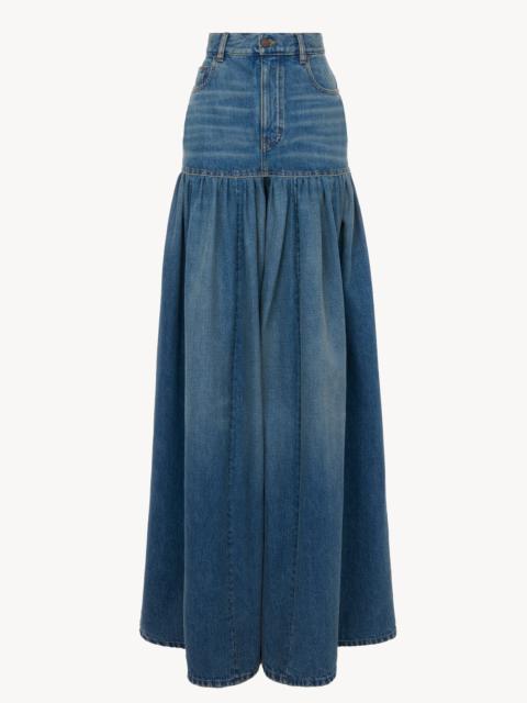 Chloé HIGH-RISE BALLOON JEANS IN DENIM
