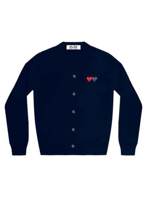 Double Heart Men's Cardigan