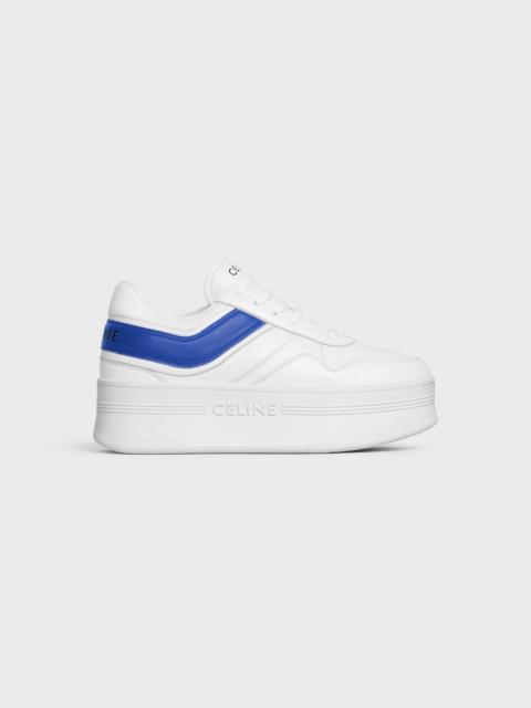 CELINE BLOCK SNEAKERS WITH WEDGE in CALFSKIN