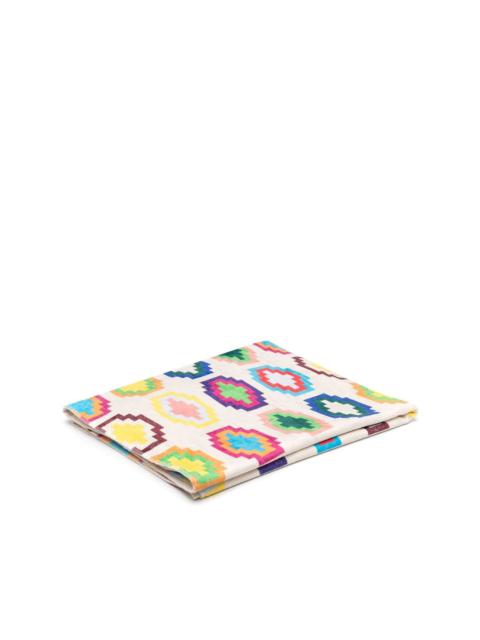 Marcelo Burlon County Of Milan geometric-print cotton-blend beach towel