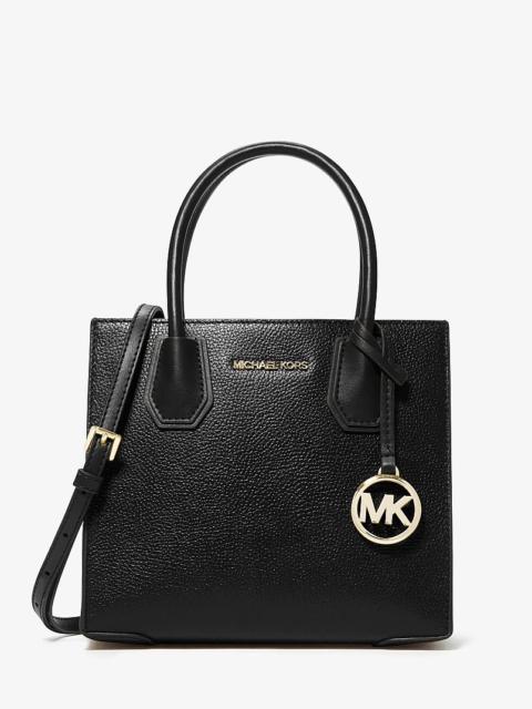 MICHAEL KORS Mercer Medium Pebbled Leather Crossbody Bag