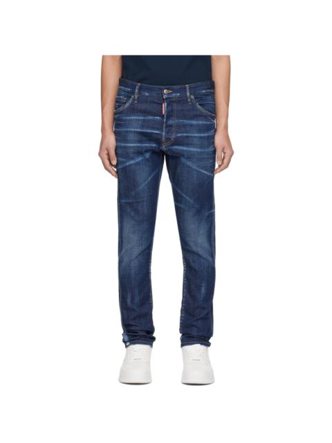 DSQUARED2 Navy Cool Guy Jeans