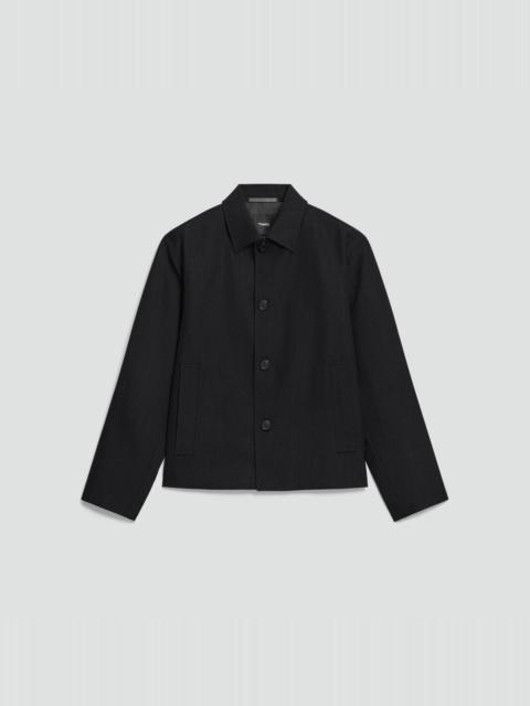 Theory Boxy Jacket in Twill Blend