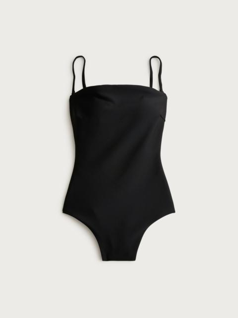 J.CREW Gemma bandeau one-piece in Classic Sculpt™