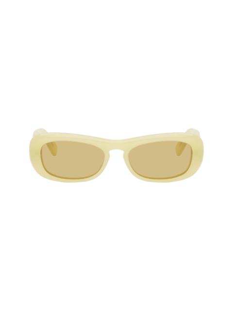 RETROSUPERFUTURE Yellow Sugo Sunglasses