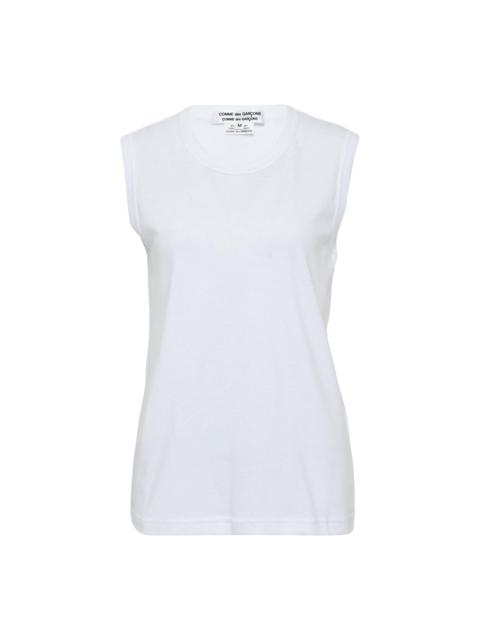 Comme des Garçons Comme des Garçons CDG CDG Teiban Cotton Fraise Sleeveless Tee