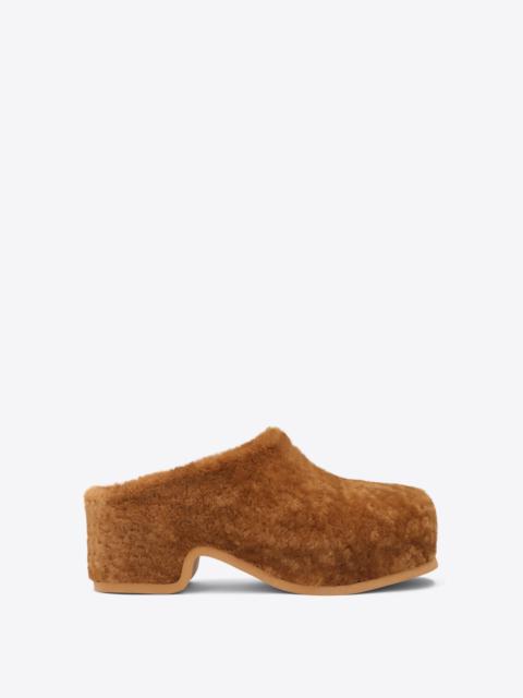 Dries Van Noten SHEARLING CLOGS