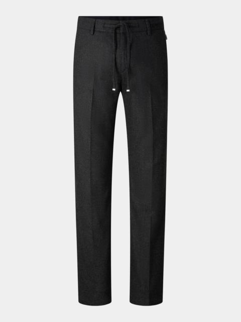 BOGNER Riley Business wool mix pants in Anthracite