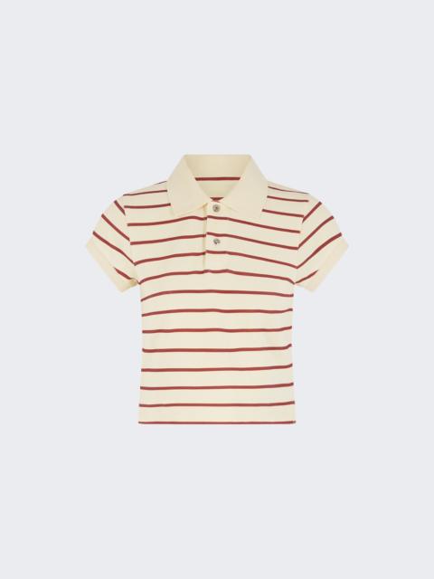 rabanne Polo Shirt Beige Creme