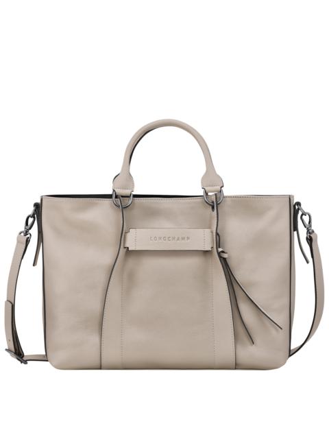 Longchamp 3D L Handbag Clay - Leather