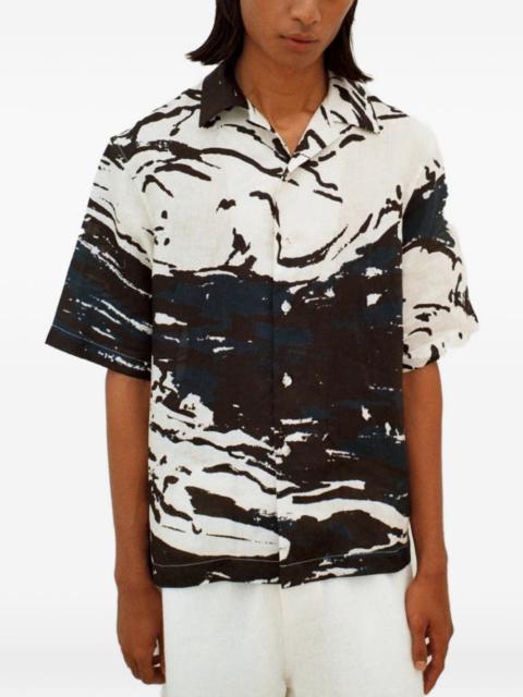 COMMAS abstract-print short-sleeve shirt