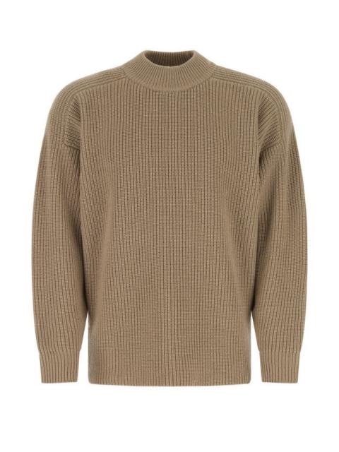 The Row Cappuccino wool blend sweater