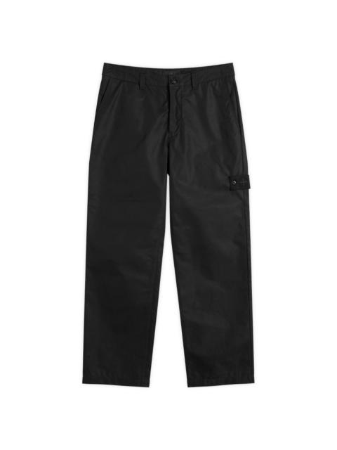 Stone Island Stone Island Ghost All Weather Cotton Canvas Trousers