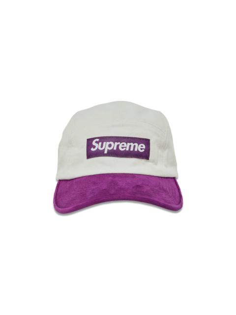 Supreme Suede Visor Camp Cap 'Natural'