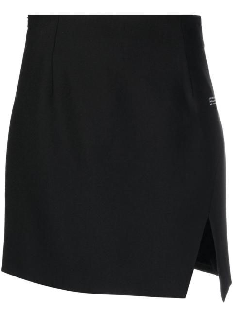 Off-White high-waisted mini skirt
