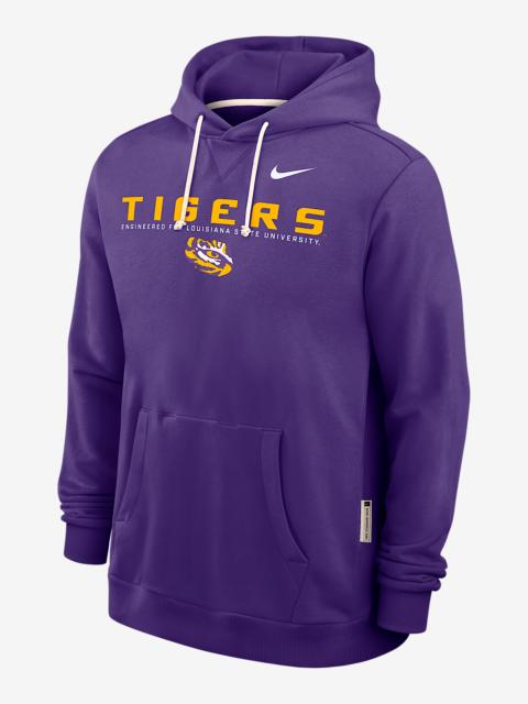 LSU Sideline Men's Nike Dri-FIT College Pullover Hoodie