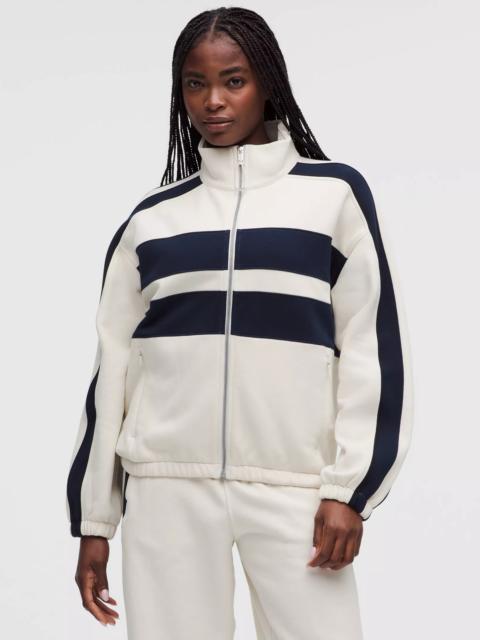 lululemon Women's Steady State Oversized Funnel Full Zip *Stripe