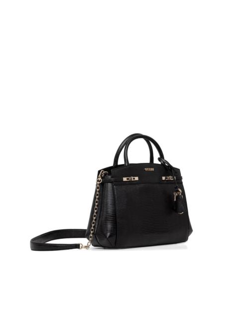 GUESS USA Melinda lizard-effect tote bag