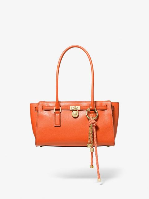 MICHAEL KORS Hamilton Moderne Small Leather Satchel