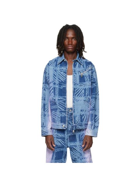 Vivienne Westwood Blue Piranha Denim Jacket